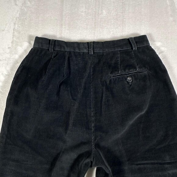 Brooks Brothers Pants Women Size 10 Corduroy High Rise Slash Pockets W28 L29 EUC - Picture 9 of 9